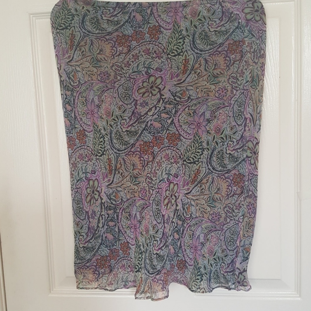 Silk Skirt Lined